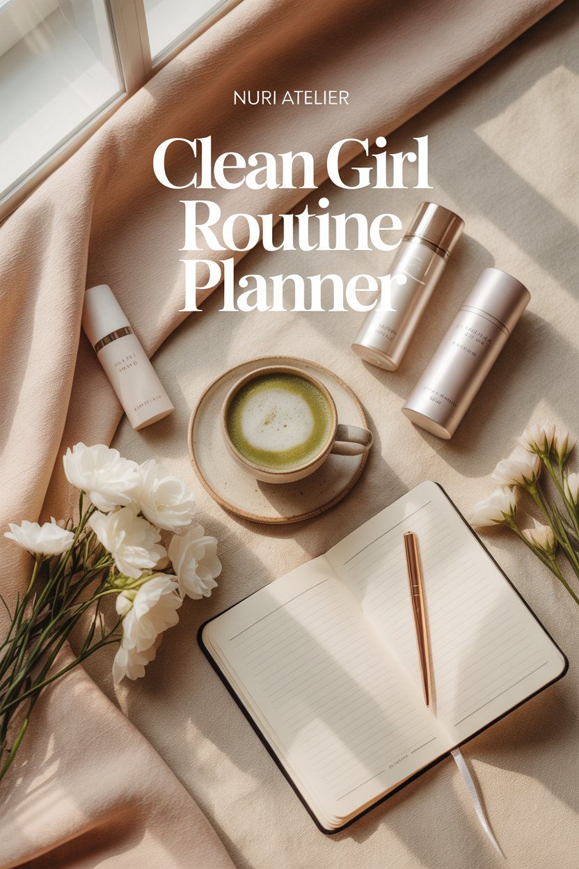 Clean Girl Routine Planner